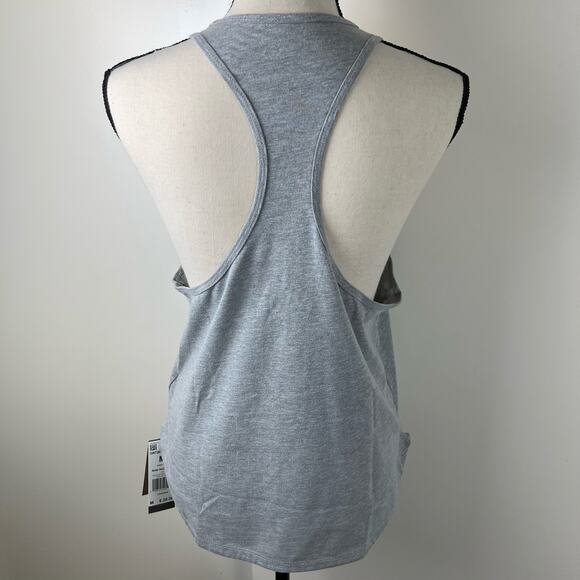 Adidas NWT Americana Flag Tank - Gray Racerback Top Size Medium - Picture 2 of 11